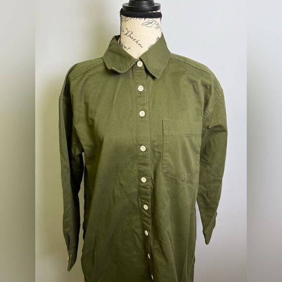 Madewell Mini Shirtdress NWT Size S - Picture 7 of 9